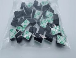Pinces Fixation Câble Voiture – Plastique Noir