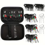 Kit 59 pcs Outil de démontage connecteur câble voiture Maroc
