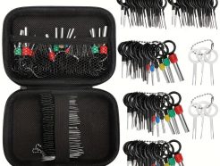 Kit 59 pcs Outil de démontage connecteur câble voiture Maroc