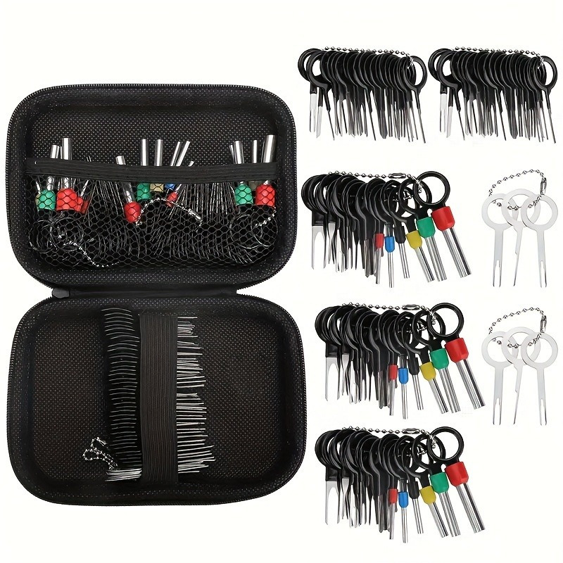Kit 59 pcs Outil de démontage connecteur câble voiture Maroc