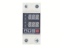 Protecteur de Tension et de Courant Réglable 220V – 63A – Rail DIN