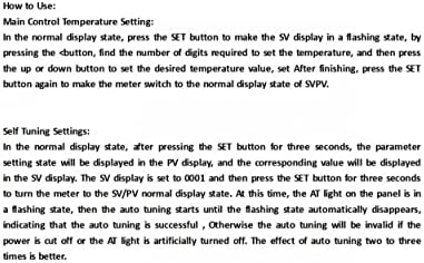 Controlador De Temperatura Rex-c400 Rex-c400fk02-v*una Salid
