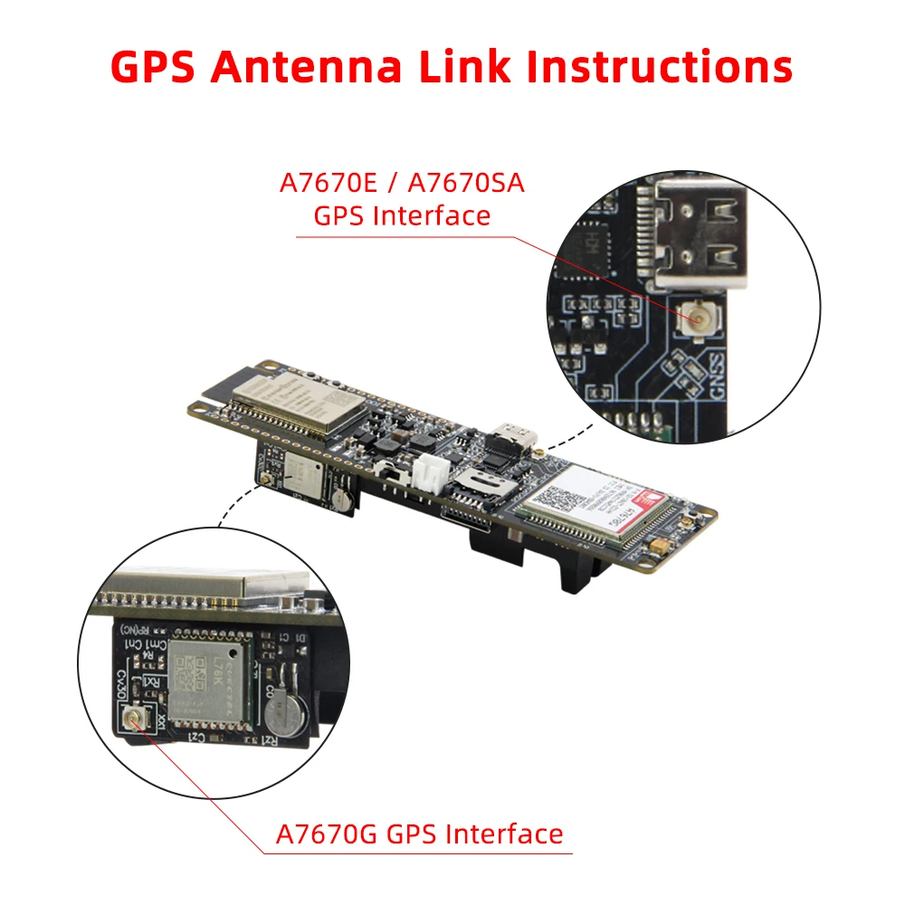 TTGO T-A7670 R2 – ESP32 + 4G LTE Cat-1 (G/E/SA)
