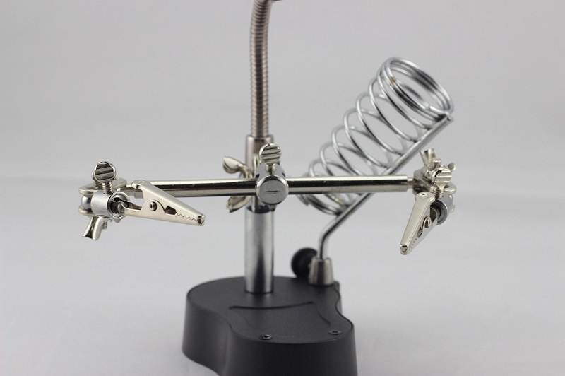 TE-801 Outil de Réparation avec Loupe – Troisième Main de Soudure