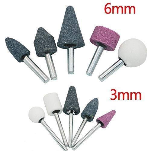 Lot 10 Meules à Poncer pour Perceuse
