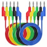 Câble de Test Banana 4mm Empilable – 1000V 15A Maroc