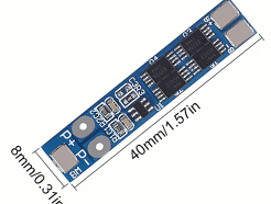 BMS 2S 7.4V 8.4V 8A Carte Protection Batterie Lithium 18650 Li-ion Maroc