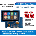 Écran HMI ESP32-S3 tactile Wi-FiBluetooth (2.4″ à 7″) Maroc
