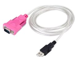 Cable USB vers RS232 DB9 industriel Maroc