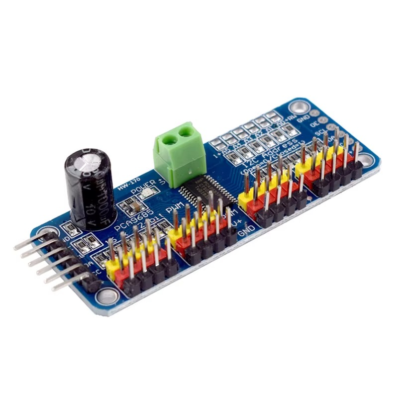 PCA9685 – Driver PWM 16 canaux I2C Maroc