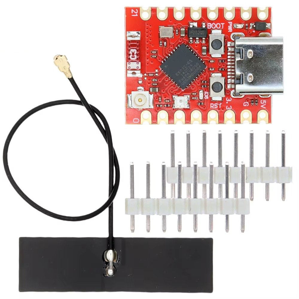 ESP32-C3 SuperMini Plus V2.0 WiFi Bluetooth USB-C Antenne Externe