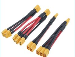 Adaptateur XT60 Série Parallèle pour Batteries LiPo et Li-ion
