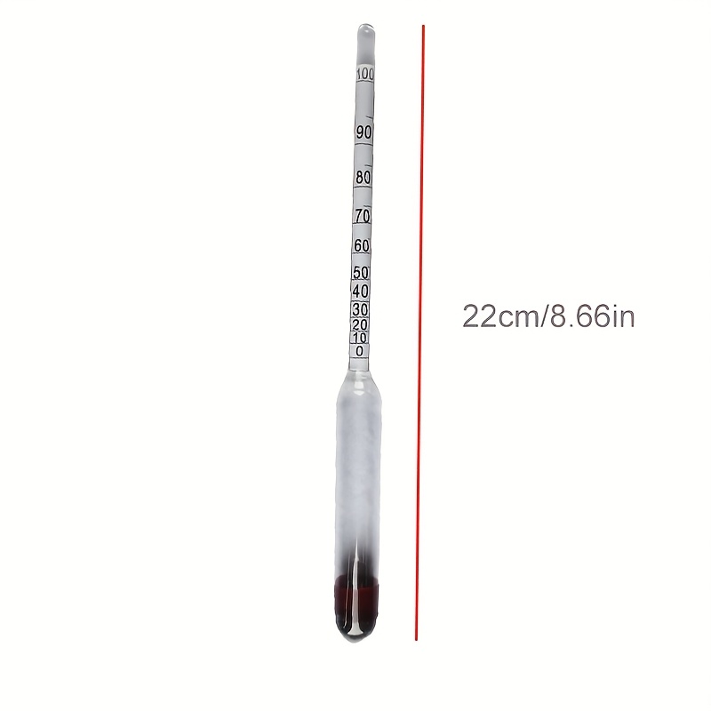 Alcoomètre Professionnel 0–100° Haute Précision